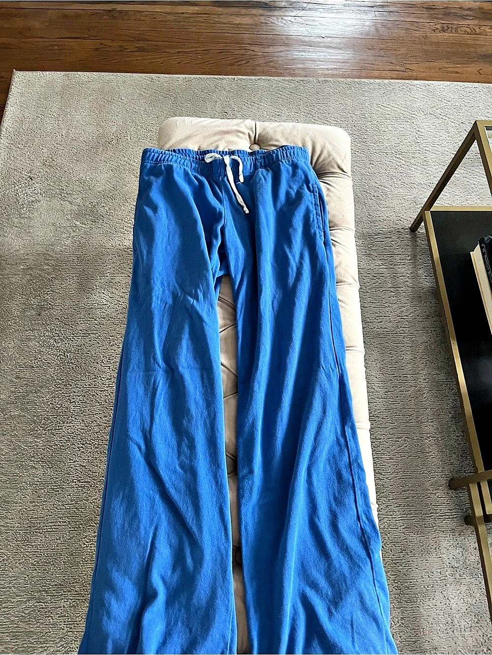 Brandy Melville Anastasia Sweatpants Blue Wide Leg Pants
